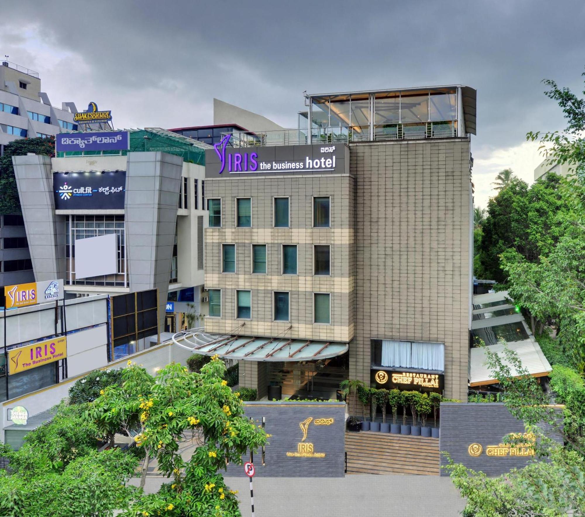 ไอริส เดอะ บิสซิเนส โฮเต็ล แอนด์ สปา Hotel บังกาลอร์ ภายนอก รูปภาพ